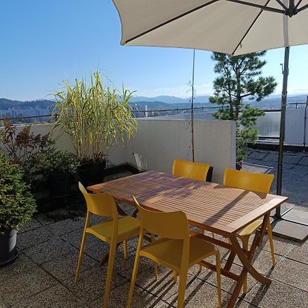 Bright Penthaus Apartement, With A Wonderful View Liubliana Exterior foto