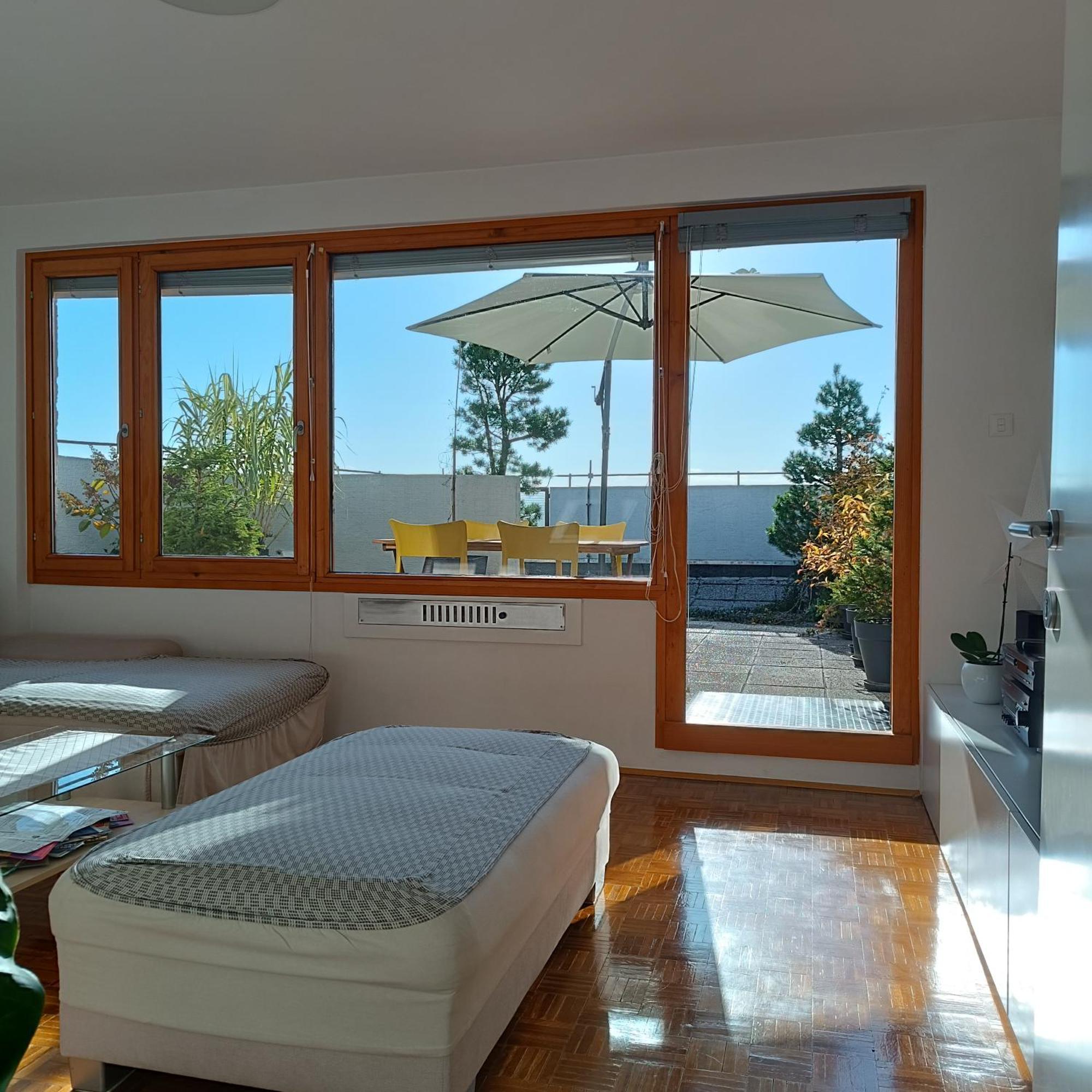 Bright Penthaus Apartement, With A Wonderful View Liubliana Exterior foto
